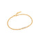 Gold Glam Bar Bracelet